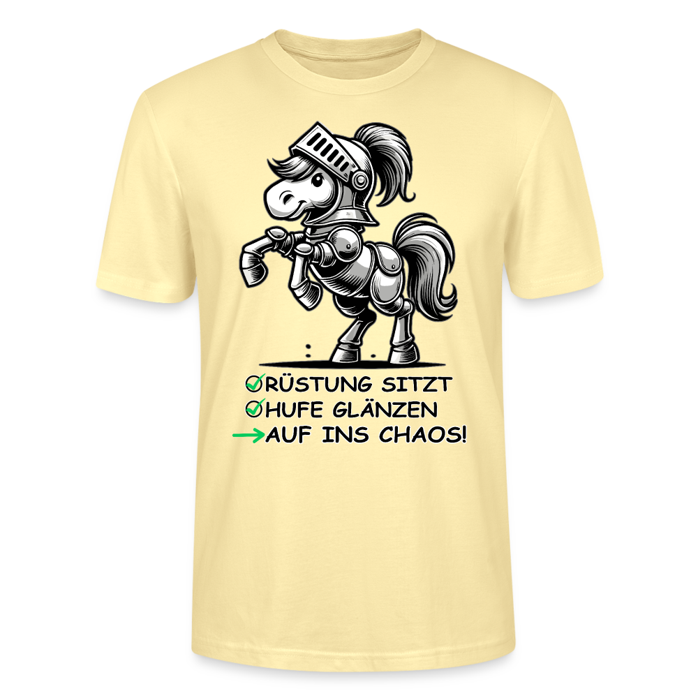 Auf ins Chaos! - Bio Unisex T-Shirt - Creme