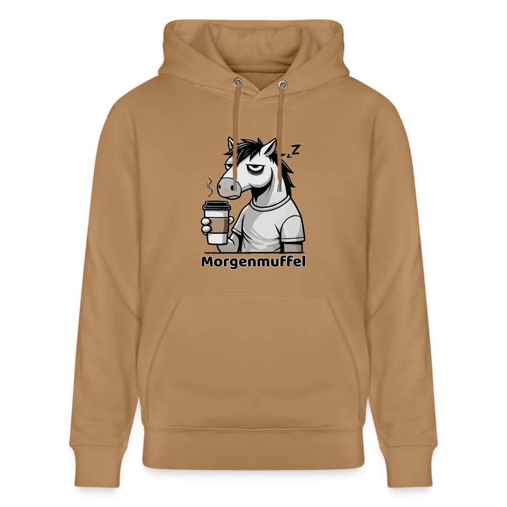 Morgenmuffel - Unisex Bio-Hoodie - Latte