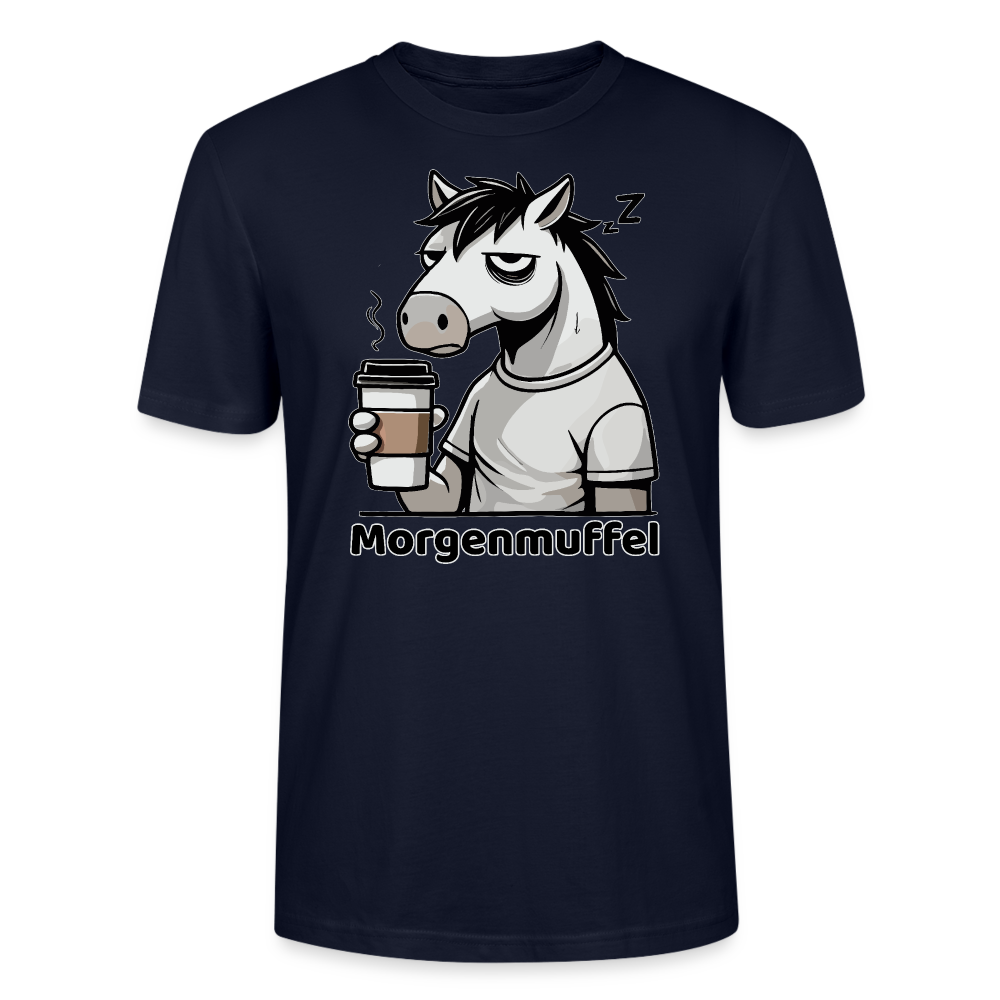 Morgenmuffel - Bio Unisex T-Shirt - Navy
