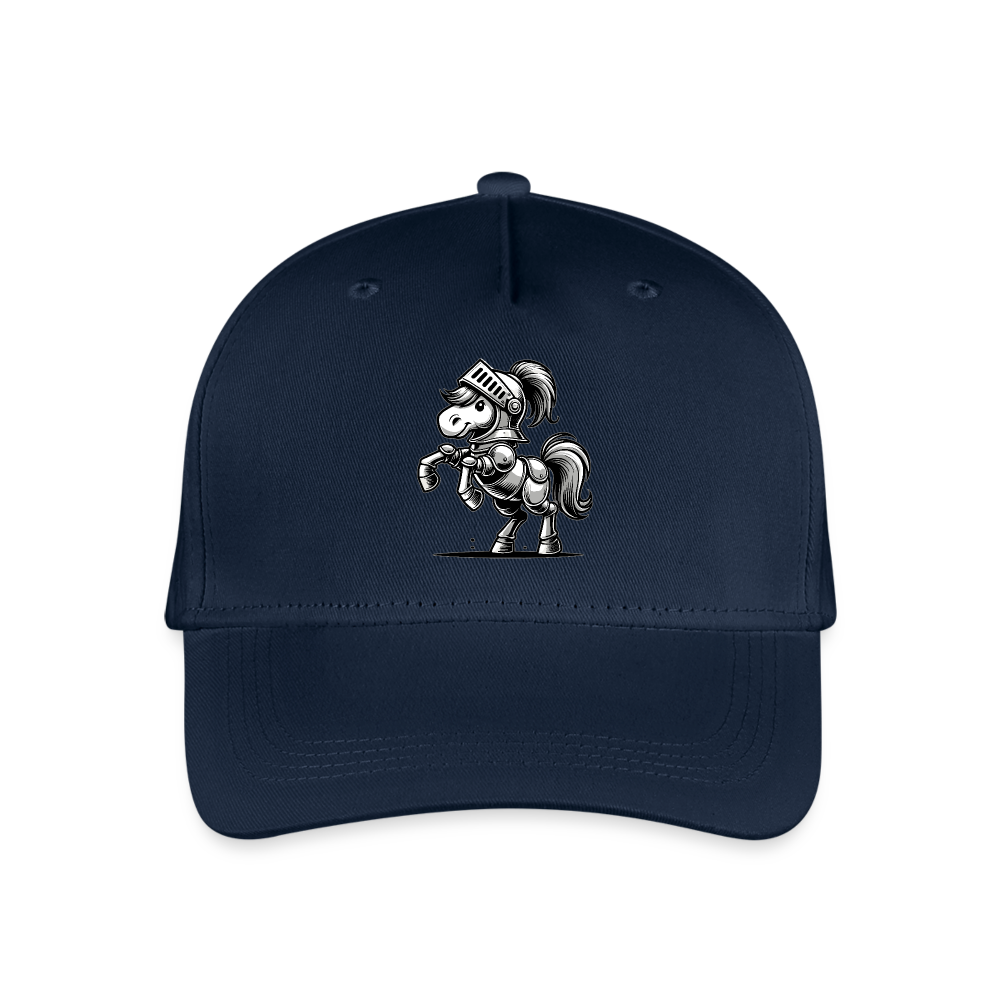 Ritterpferd - Kinder Bio Basecap - Navy