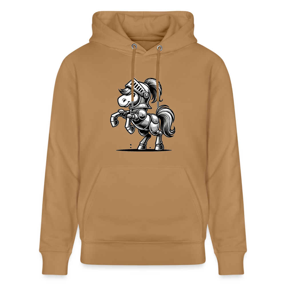 Ritterpferd - Unisex Bio-Hoodie - Latte