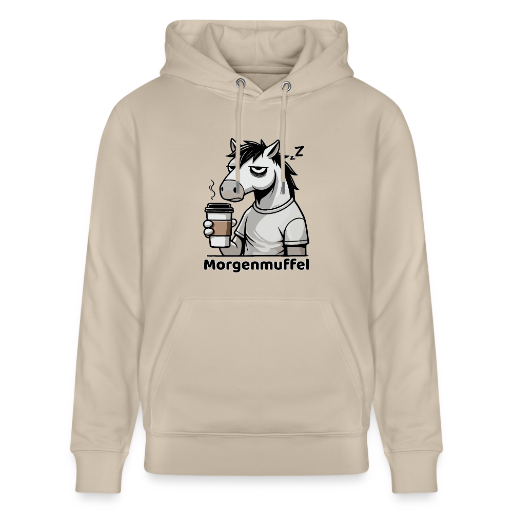 Morgenmuffel - Unisex Bio-Hoodie - Beige
