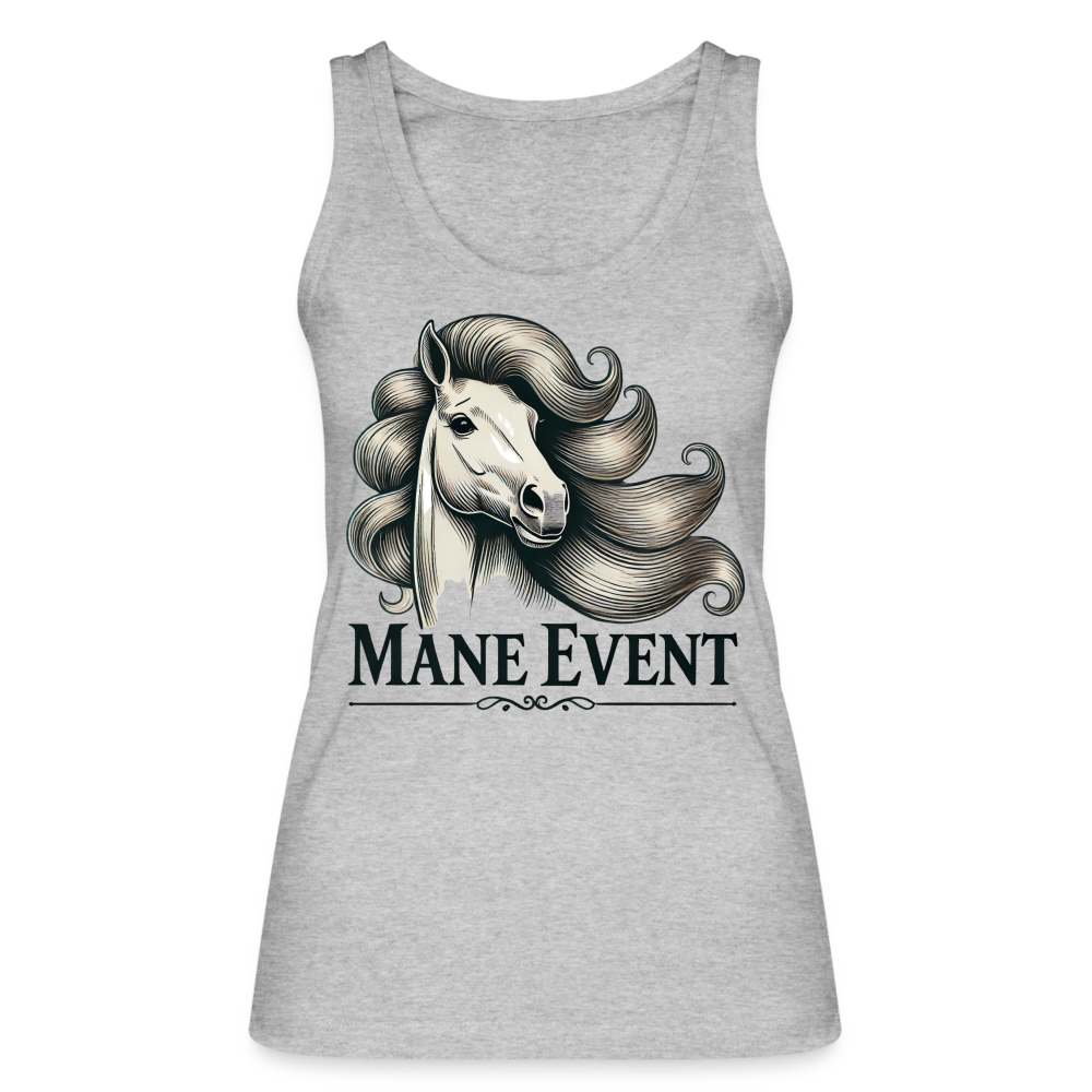 Mane Event - Frauen Bio Tank Top - Grau meliert