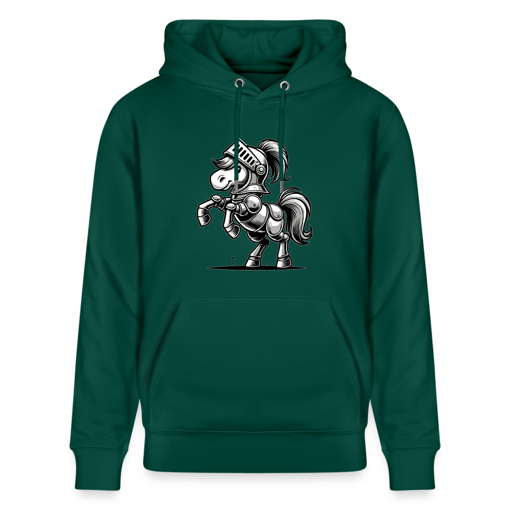 Ritterpferd - Unisex Bio-Hoodie - Forest