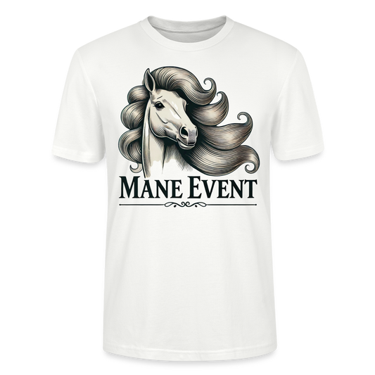 MANE EVENT - Bio Unisex T-Shirt - Weiß