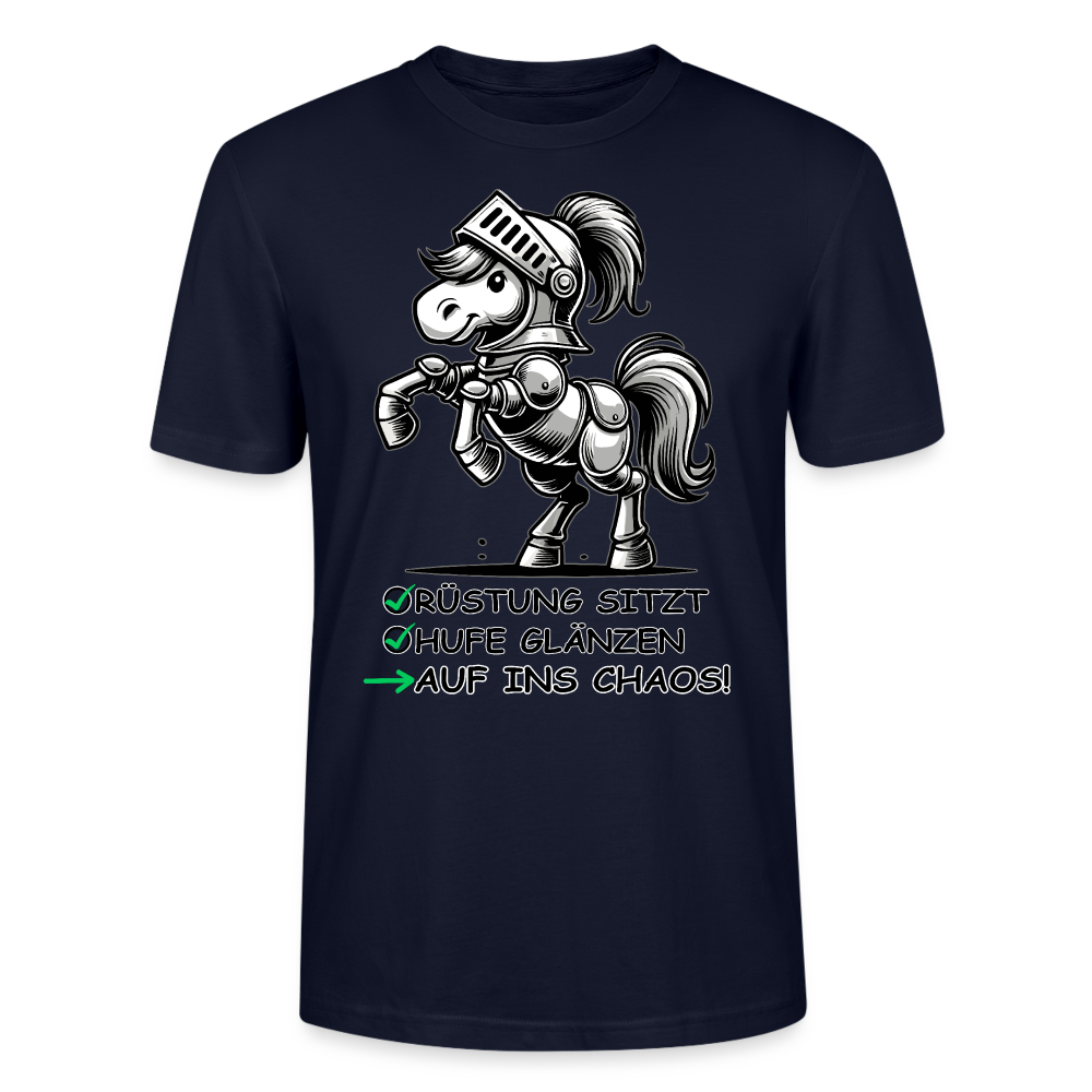 Auf ins Chaos! - Bio Unisex T-Shirt - Navy