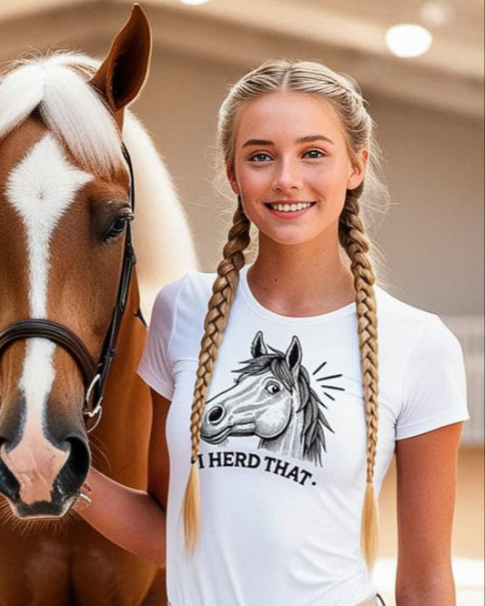 I HERD THAT - Frauen Premium Bio T-Shirt