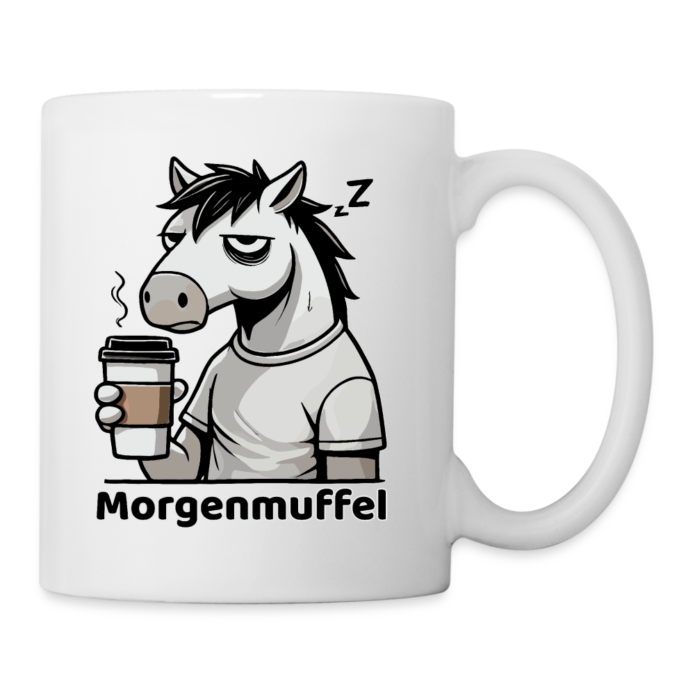 Morgenmuffel - Tasse - Weiß